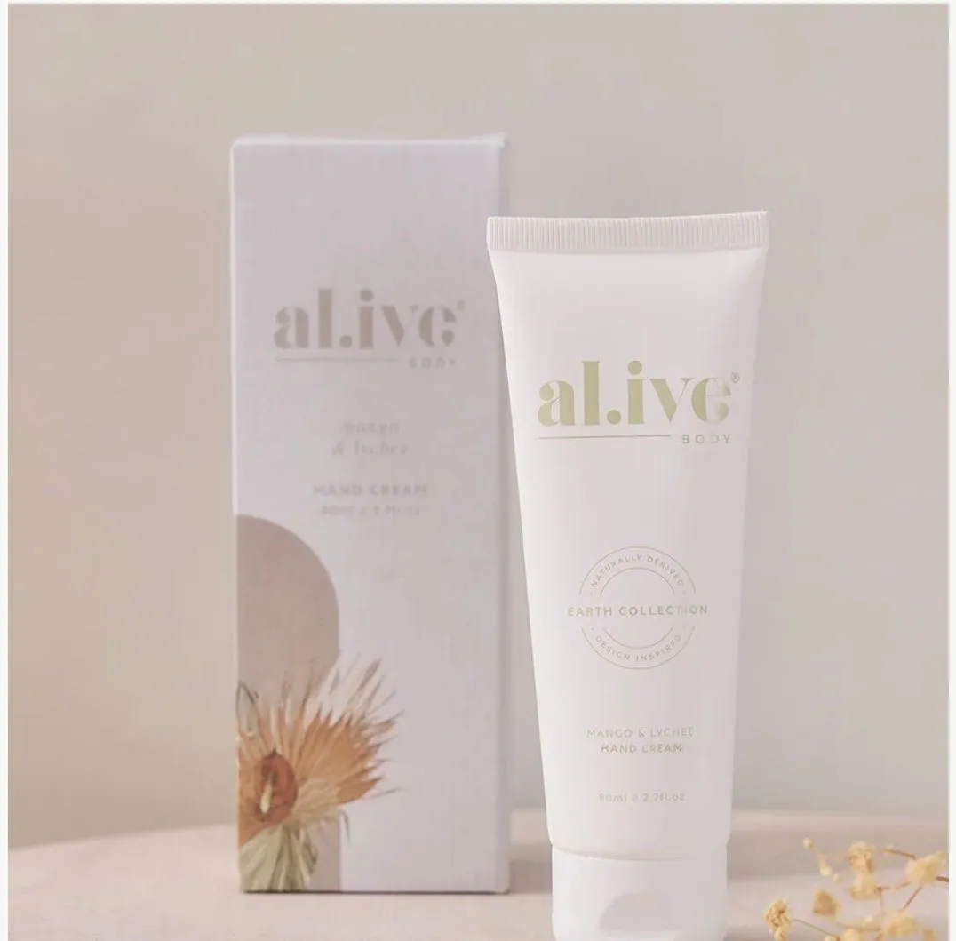 ALIVE BODY Hand Cream - Mango & Lychee