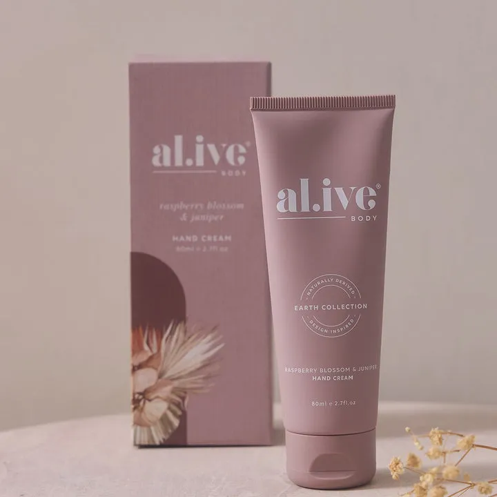 al.ive - Raspberry Blossom & Juniper Natural Hand Cream