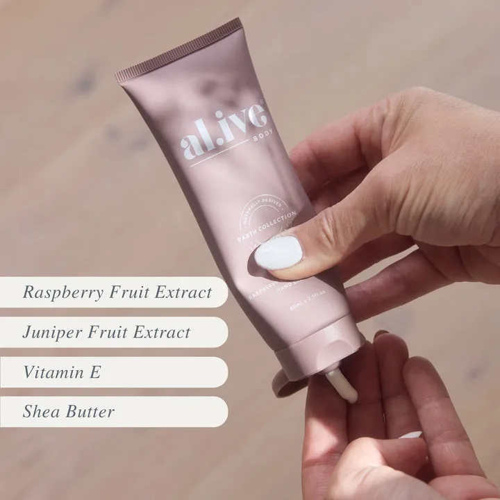 al.ive - Raspberry Blossom & Juniper Natural Hand Cream