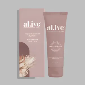 al.ive - Raspberry Blossom & Juniper Natural Hand Cream