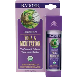 Badger - Aromatherapy Stick - Yoga and Meditation Balm (17g)