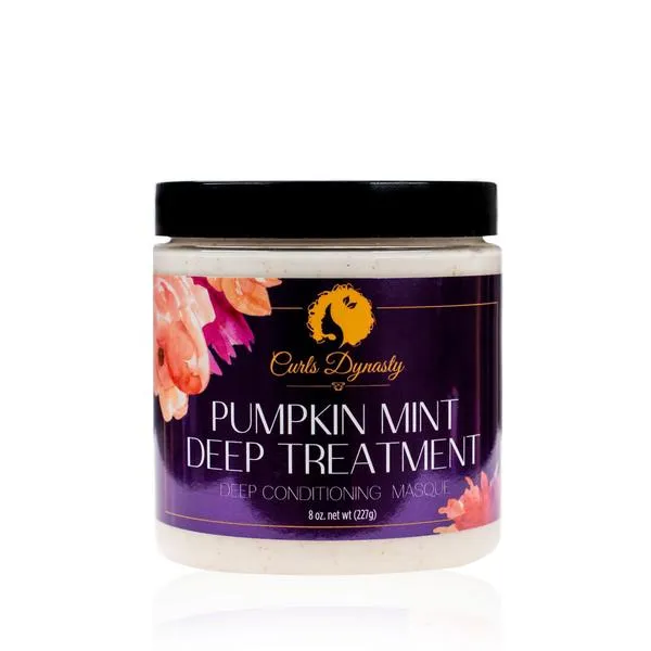 Curls Dynasty Pumpkin Mint Deep Treatment Masque 8oz