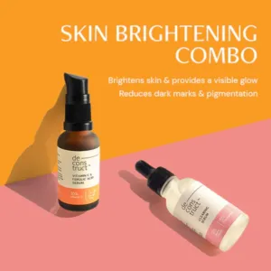 Deconstruct Vitamin C & Clearing Serum Combo | Skin Brightening Duo