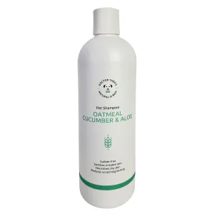 Dog Shampoo - Oatmeal, Cucumber & Aloe - Made in USA - 16 oz by American Pet Supplies