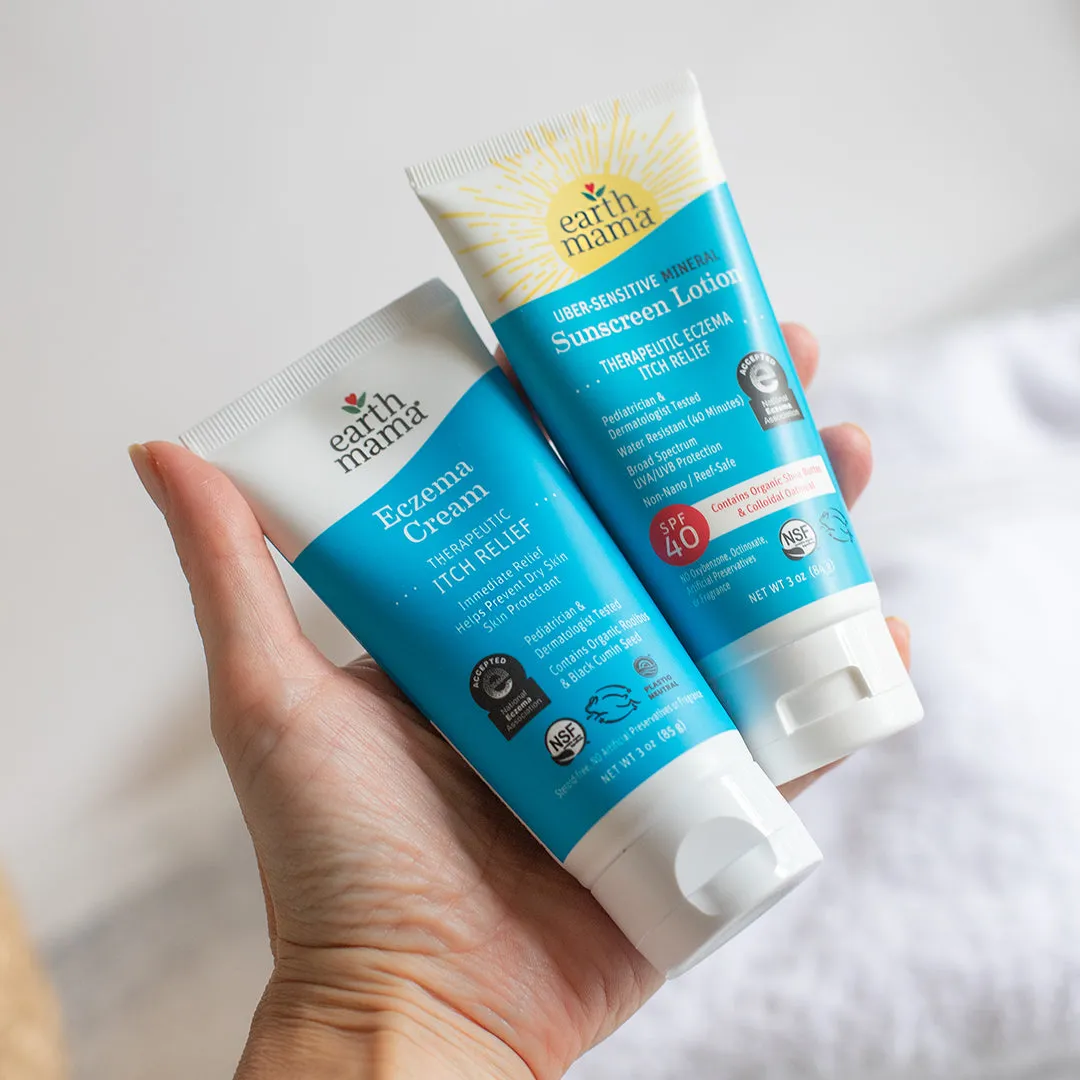 Eczema Cream   Uber-Sensitive Mineral Sunscreen Set