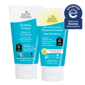 Eczema Cream   Uber-Sensitive Mineral Sunscreen Set