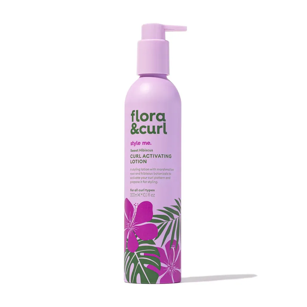 Flora & Curl Sweet Hibiscus Curl Activating Lotion