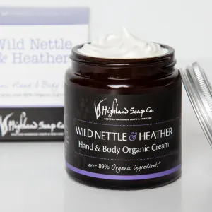 Highland Soap Company Wild Nettle & Heather Hand & Body Cream 120ml