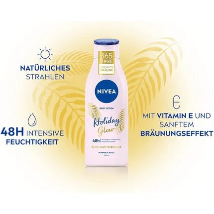 Holiday Glow body lotion 200 ml, Nivea