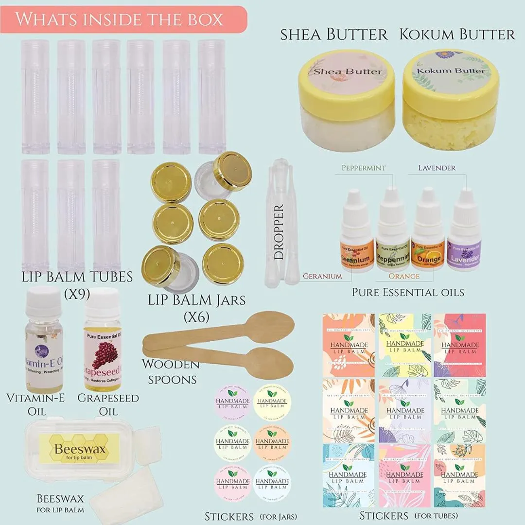 Kalakaram Lip Balm DIY Kit