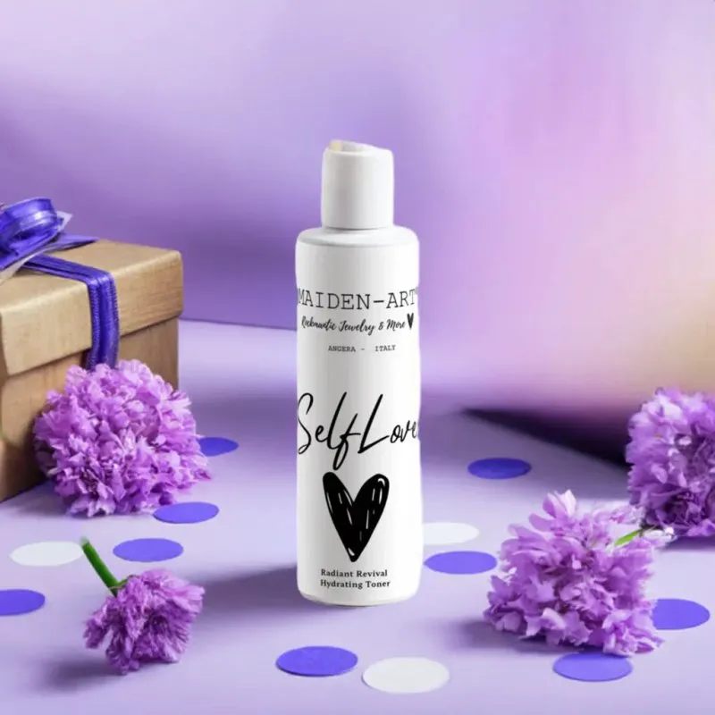 Maiden Art - Hydrating Toner -Radiant Revival-Rose Water & Hyaluronic Acid-Balances pH, Reduces Dryness-Fragrance & Gluten-Free -All-Natural Ingredients-For All Skin Types