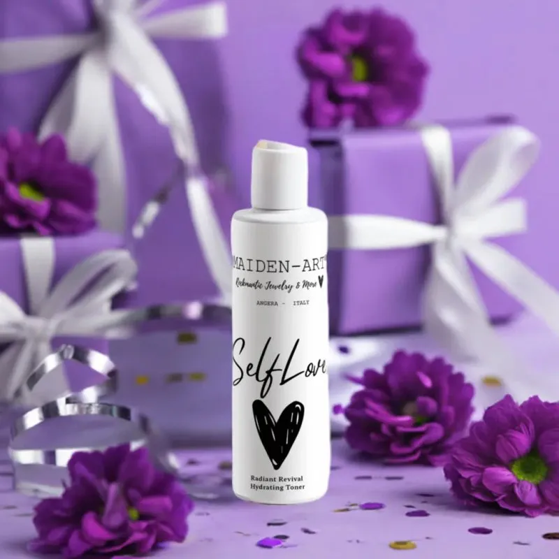 Maiden Art - Hydrating Toner -Radiant Revival-Rose Water & Hyaluronic Acid-Balances pH, Reduces Dryness-Fragrance & Gluten-Free -All-Natural Ingredients-For All Skin Types