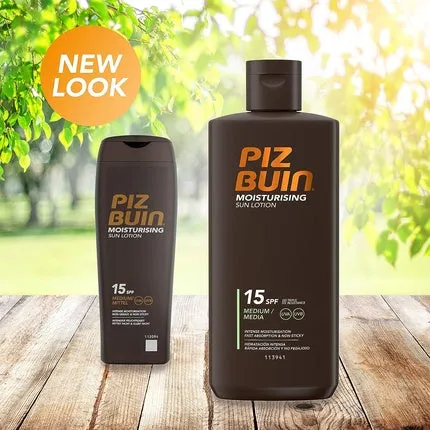 Moisturizing sunscreen lotion Spf 15 200ml, Piz Buin