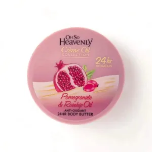 Oh So Heavenly Creme Oil Body Butter - Pomegranate & Rosehip Oil (200ml)