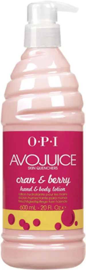 OPI Avojuice Skin Quenchers - Cran & Berry - 20 oz