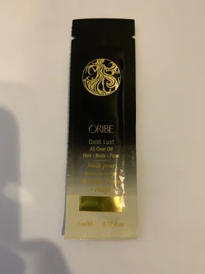 Oribe Gold Lust All Over Oil Hair, Body, Face 0.17oz sample