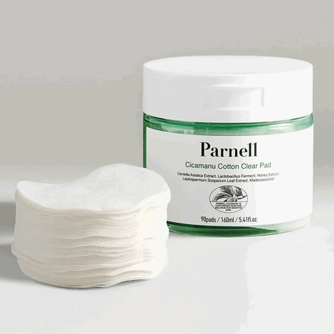 Parnell Cicamanu Cotton Clear Pad 160ml 90EA