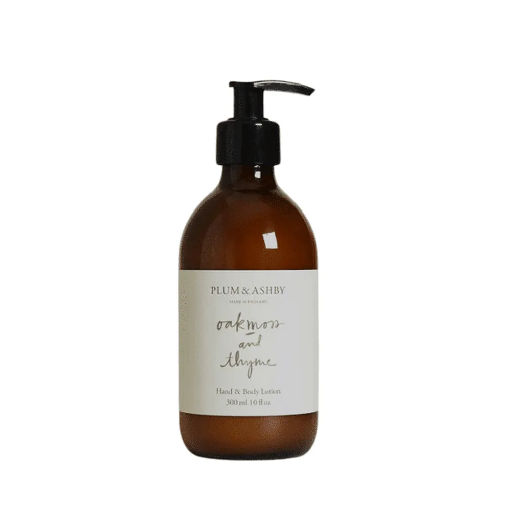 Plum & Ashby Oakmoss & Thyme Hand & Body Lotion 300ml