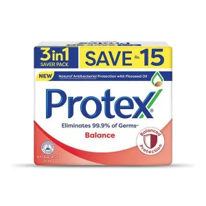 PROTEX BALANCE ANTIBACTERIAL SOAP 3IN1 95G