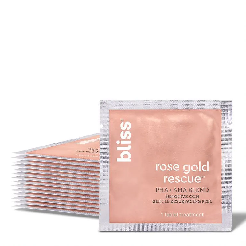 Rose Gold Rescue Sensitive Skin Resurfacing Pads (15ct)