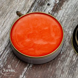 SAPHIR MEDAILLE D'OR PATE DE LUXE WAX POLISH - COGNAC - 50ml