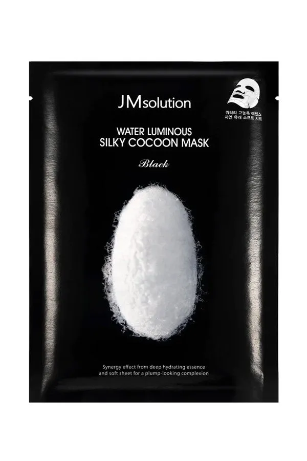 Silky Cocoon Mask Black 10pcs