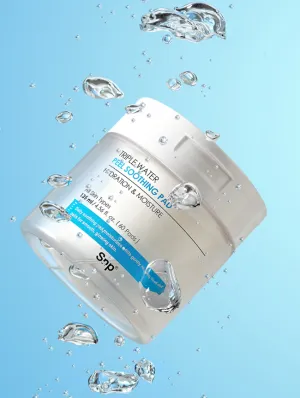 SNP Triple Water Peel Soothing Pads 60 Sheets 135ml