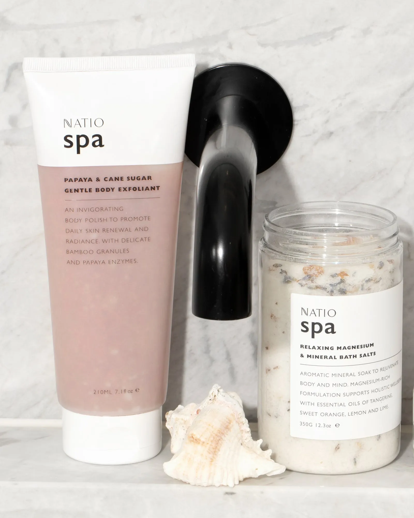 Spa Papaya & Cane Sugar Gentle Body Exfoliant