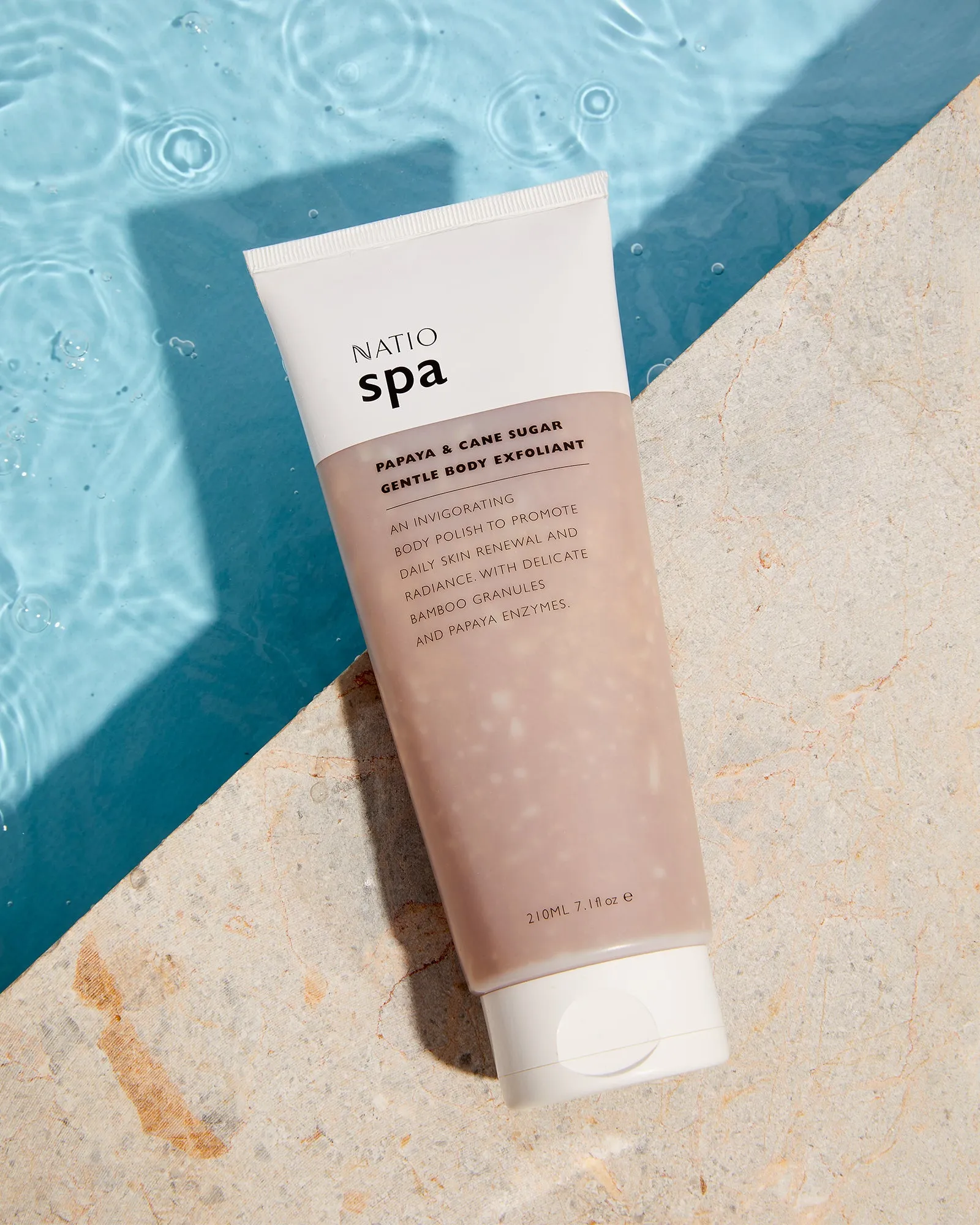 Spa Papaya & Cane Sugar Gentle Body Exfoliant