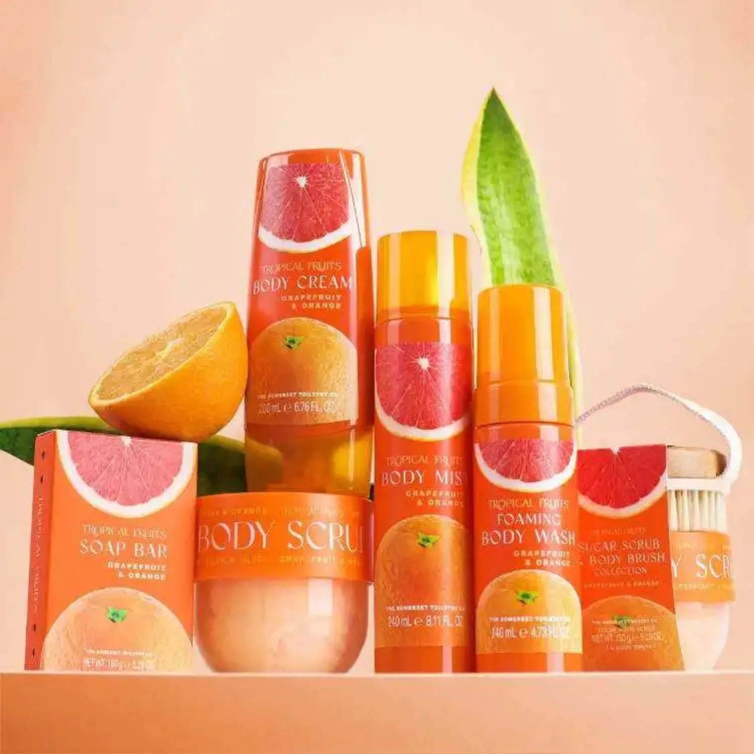 Tropical Fruits 200ml Orange & Grapefruit Body Cream