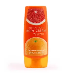 Tropical Fruits 200ml Orange & Grapefruit Body Cream