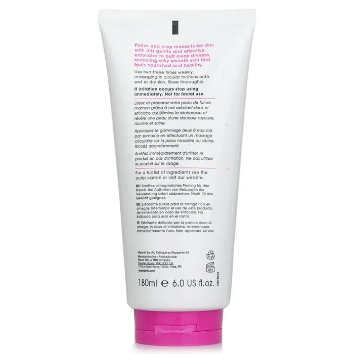 Tummy Rub Scrub - Omega-rich Gentle Tummy Exfoliator - 180ml/6oz