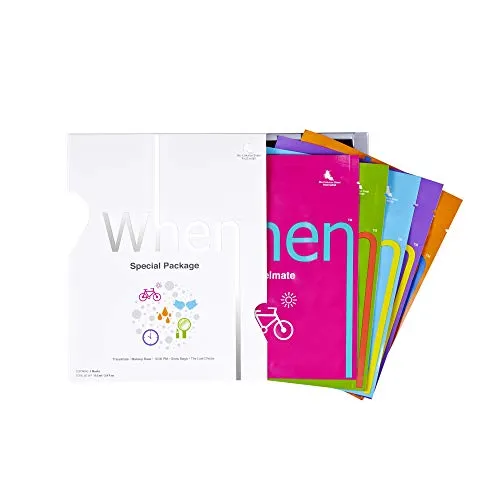 When Premium Bio-Cellulose Sheet Mask - Special Package Facial Mask Assortment Pack (Pack of 5)