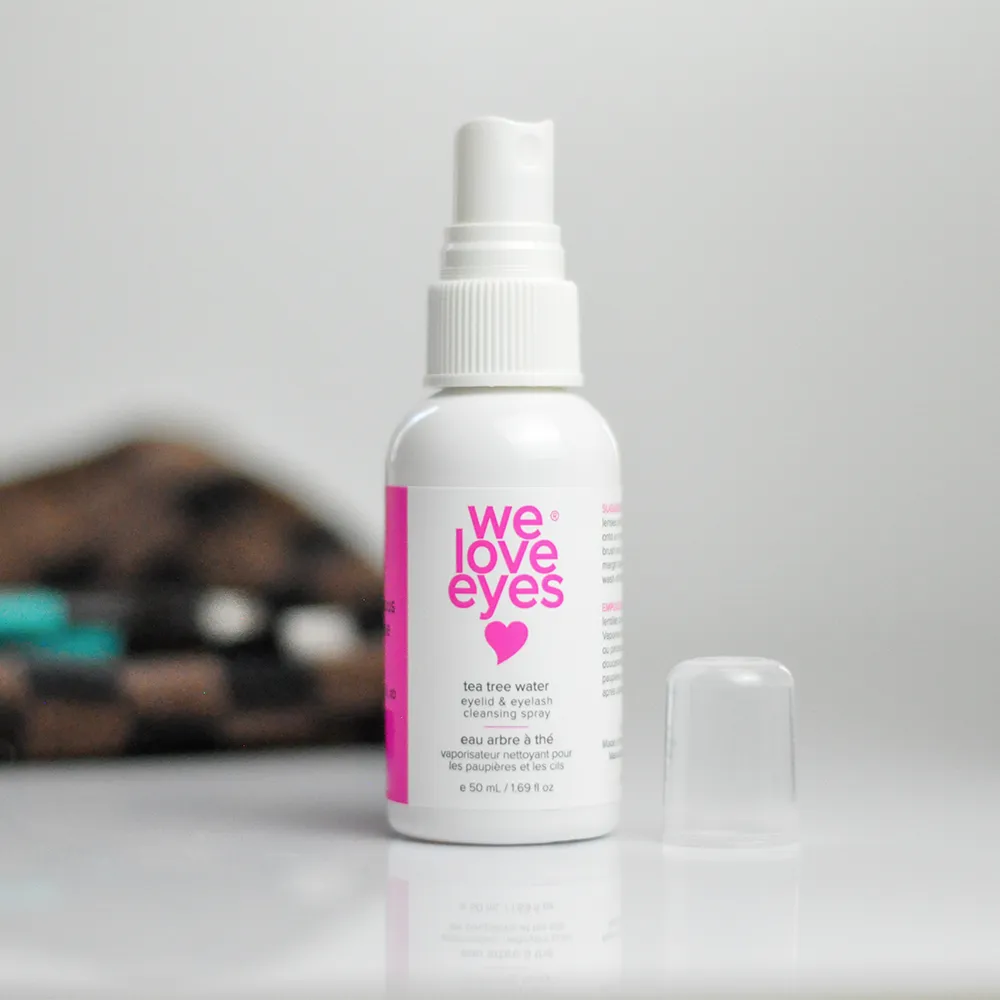 Wholesale - Tea Tree Water Eyelid & Eyelash Cleansing Spray